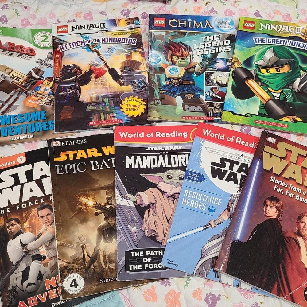 Lego & Star Wars Reader books